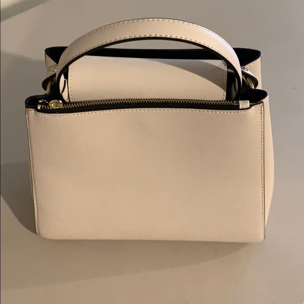 ZARA top handle bag with crossbody strap
